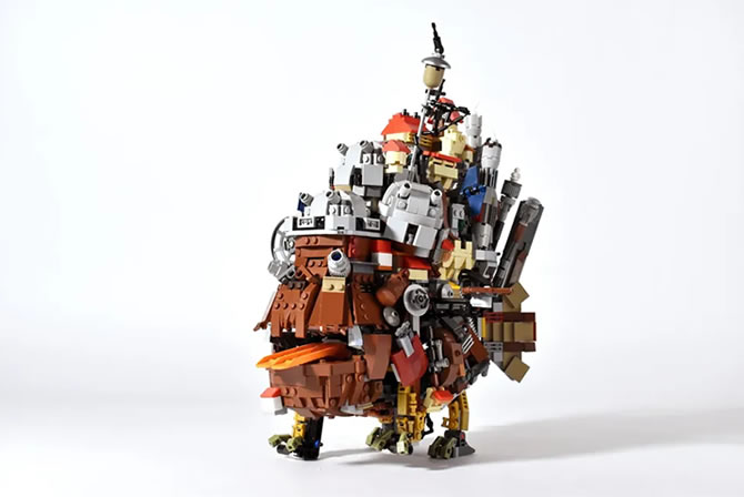 LEGO IDEAS　ハウルの動く城