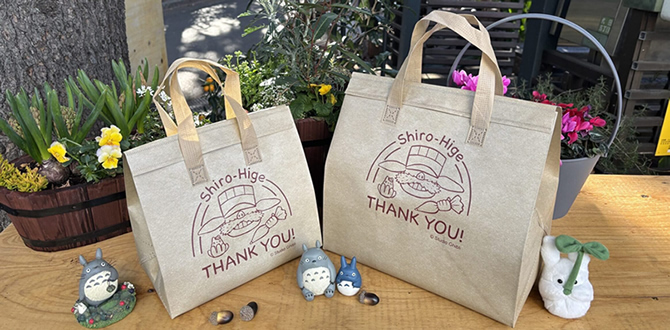 白髭のシュークリーム工房 保冷バッグ