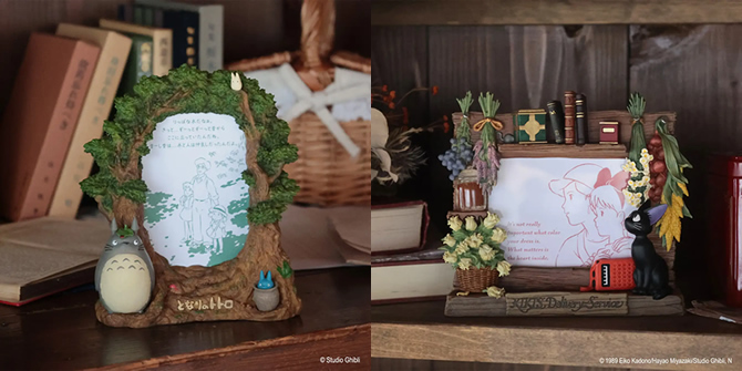 となりのトトロ　魔女の宅急便　フォトフレーム