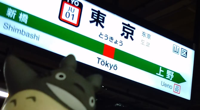 ジブリ旅　東京駅