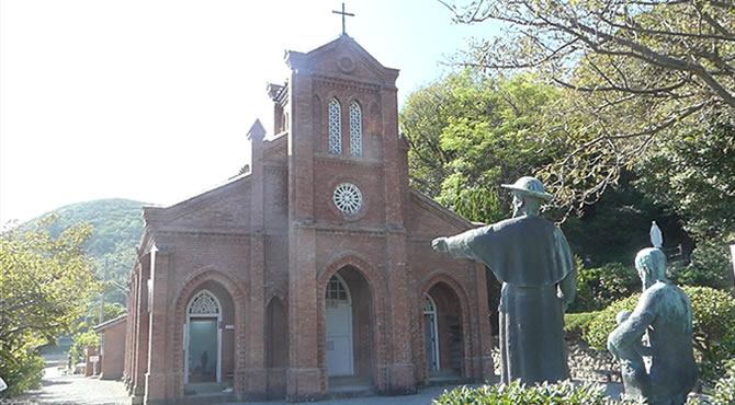 ジブリ旅　堂崎教会